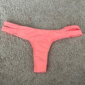 Boutinela Dual Strap bottoms, peach, size M